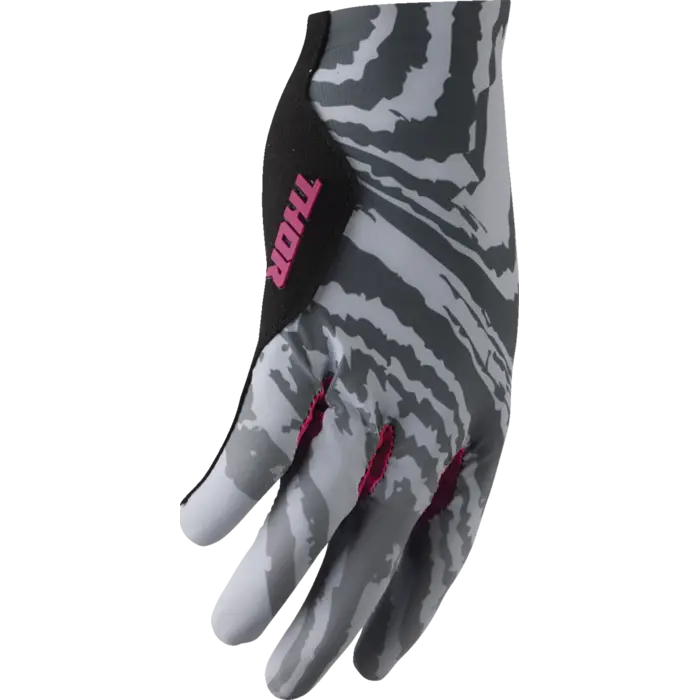 Thor Sportmode Handschuhe Damascus Grau, Lila, Schwarz
