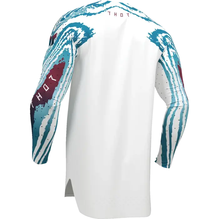 Thor Jersey Sportmode Damascus Weiß, Blau, Schwarz