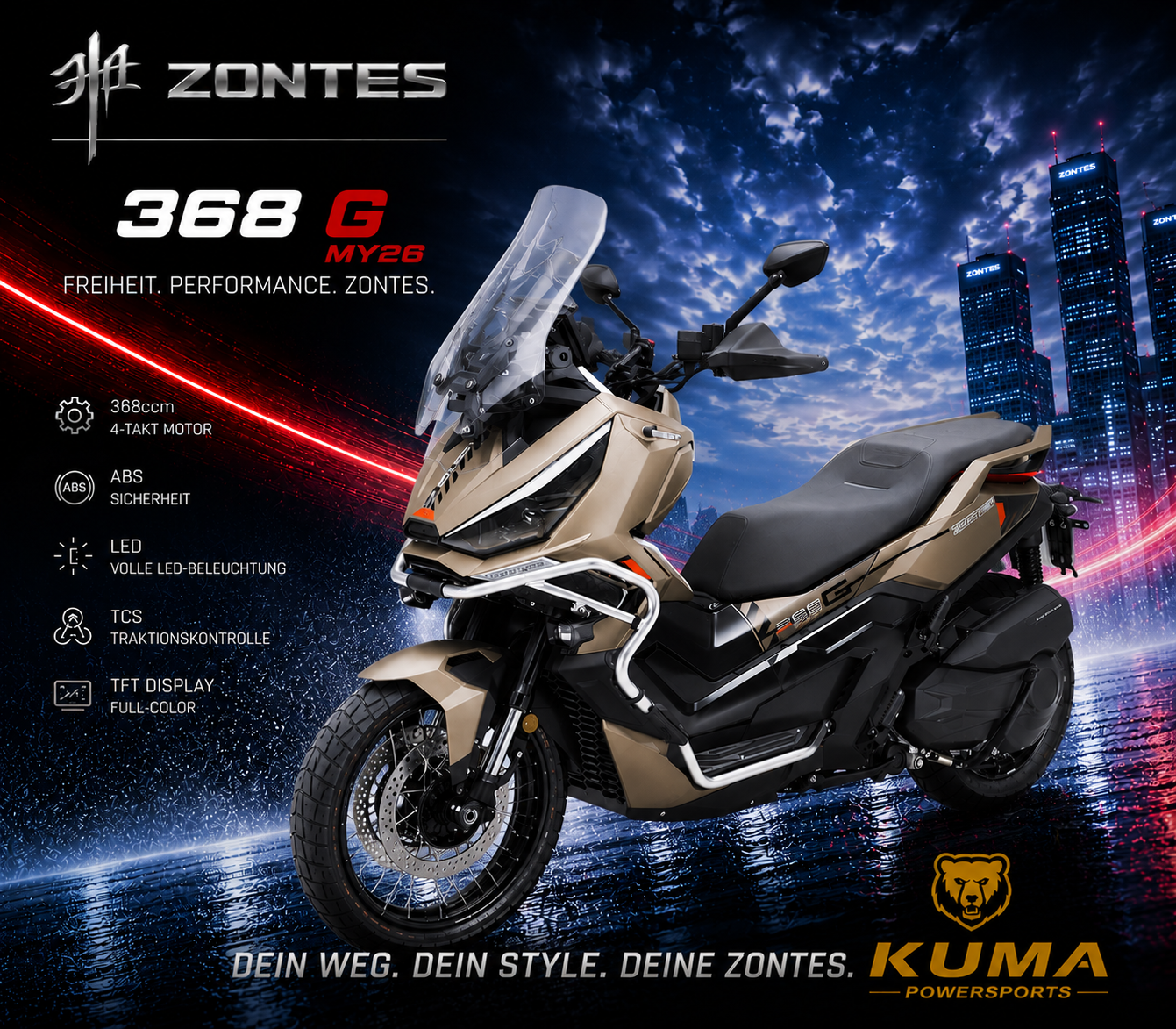 Zontes 368 G Scooter ADV