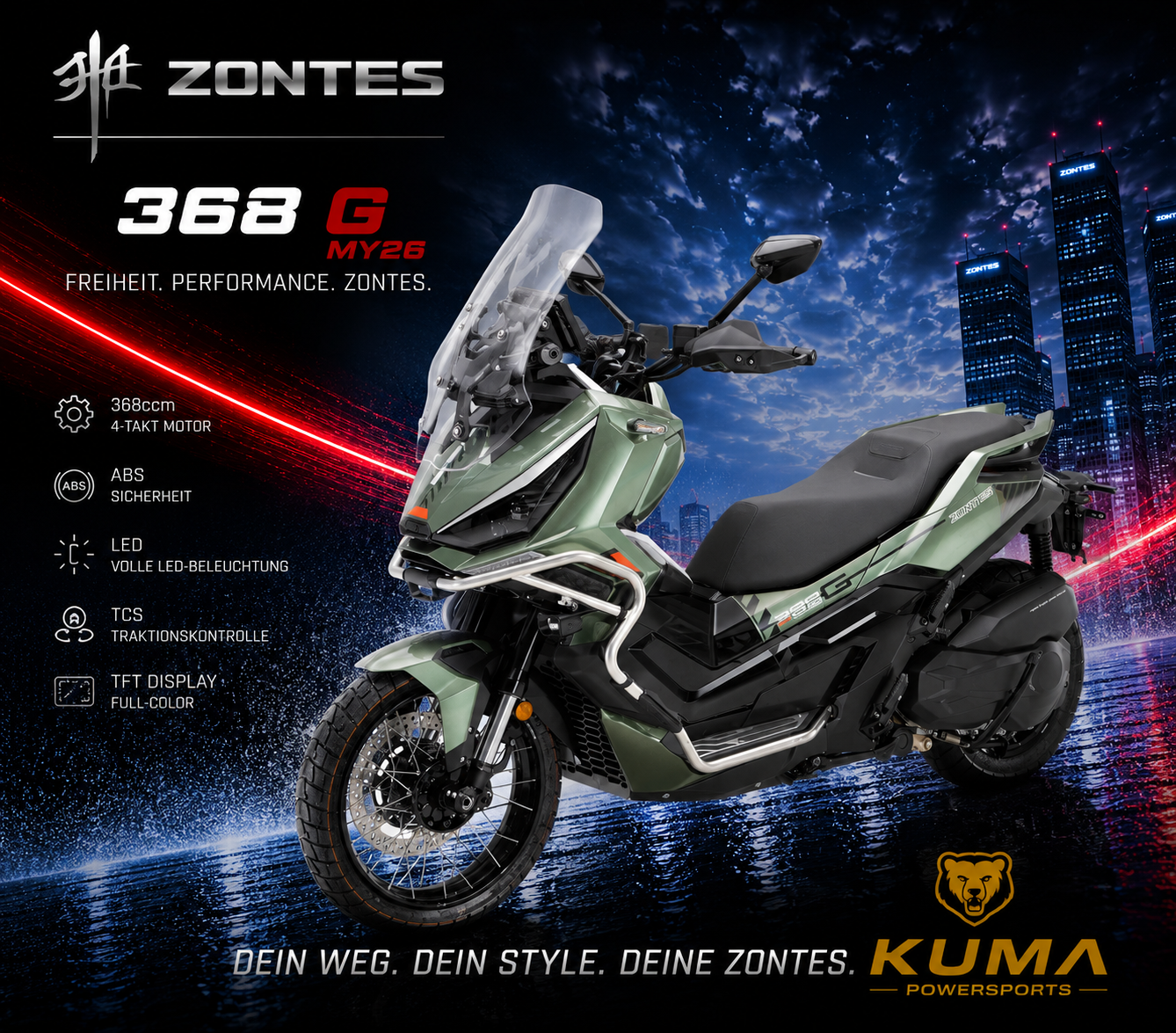 Zontes 368 G Scooter ADV