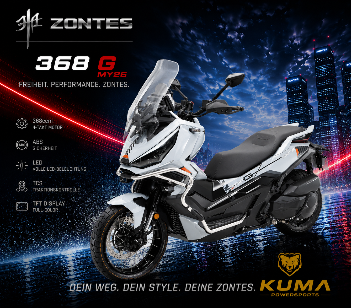 Zontes 368 G Scooter ADV