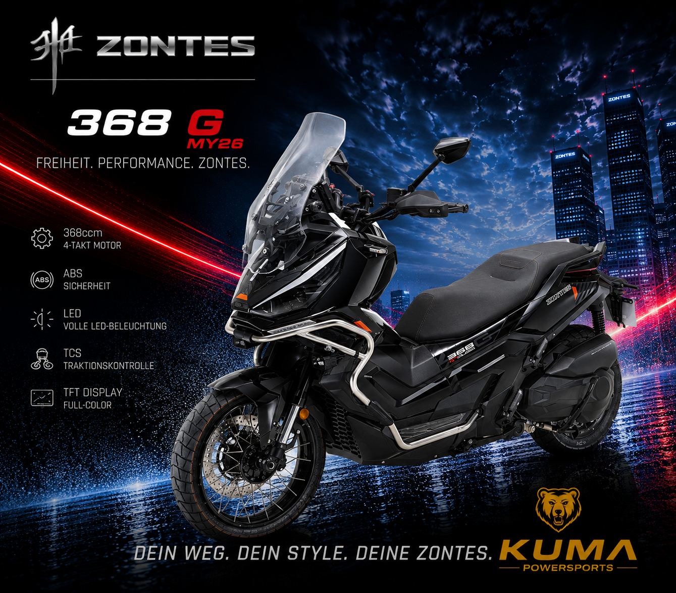 Zontes 368 G Scooter ADV