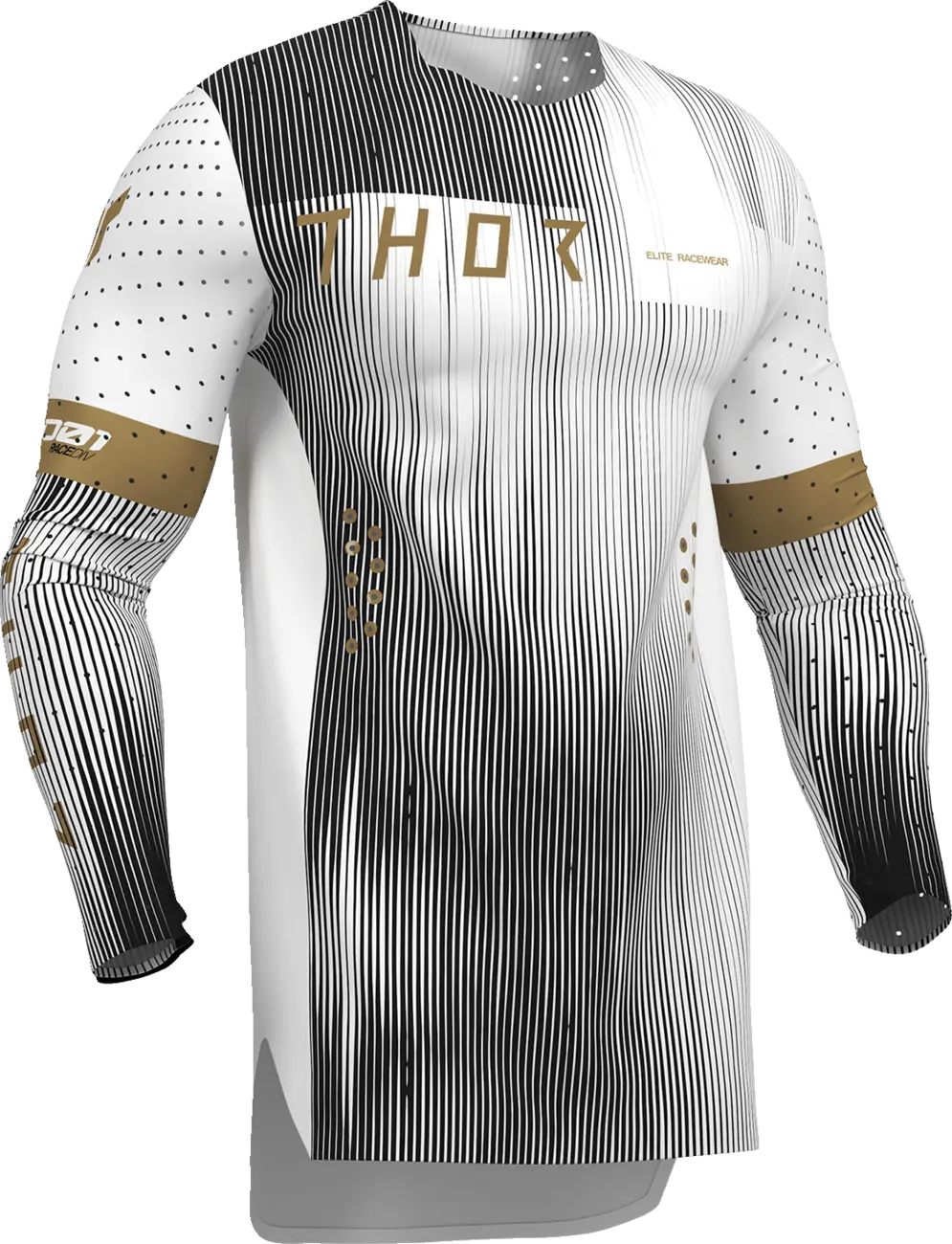 Thor Jersey Sportmode Vanish Weiß, Braun, Schwarz