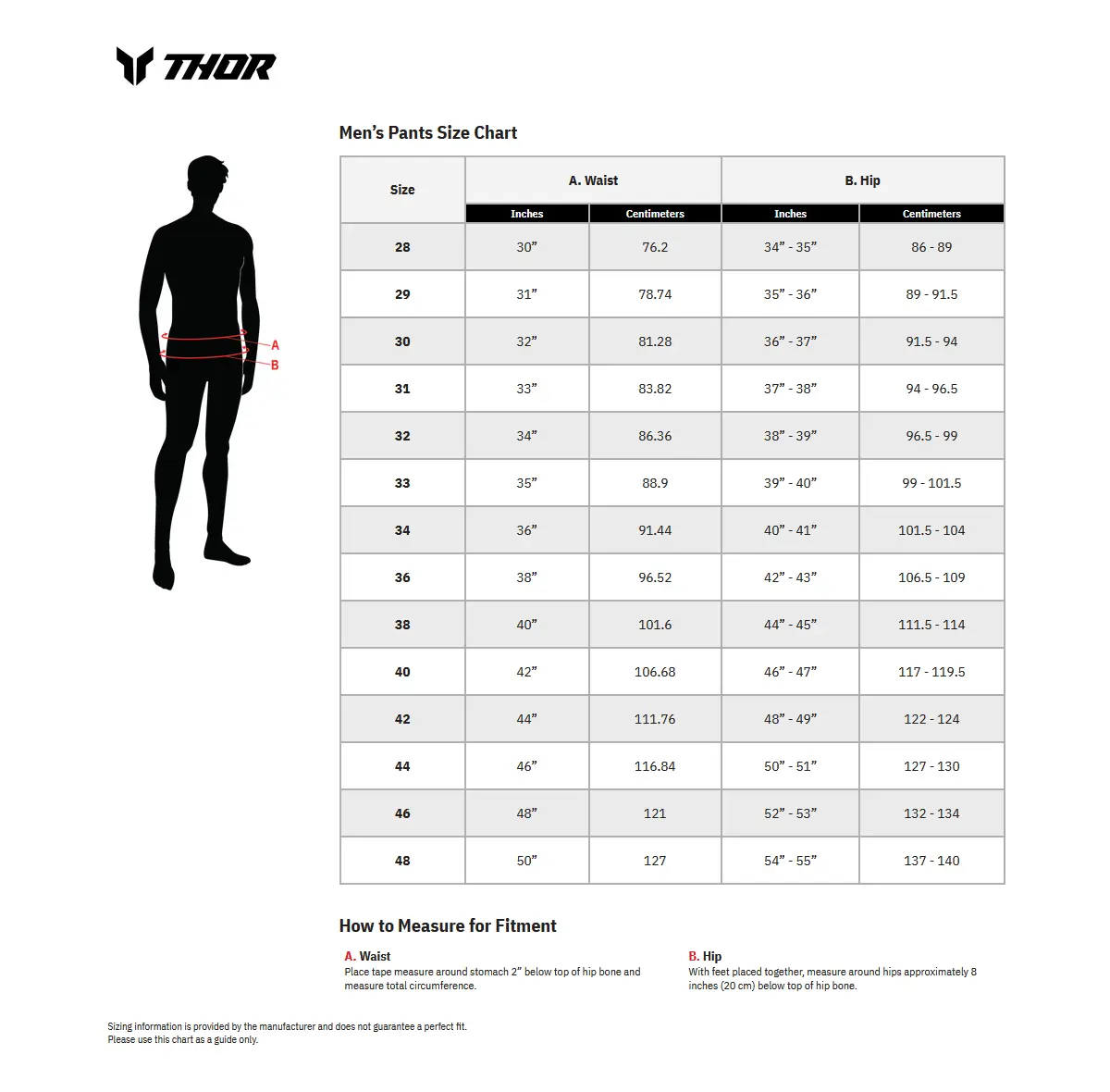 Thor Hose Sportmode Vanish Weiß, Braun, Schwarz