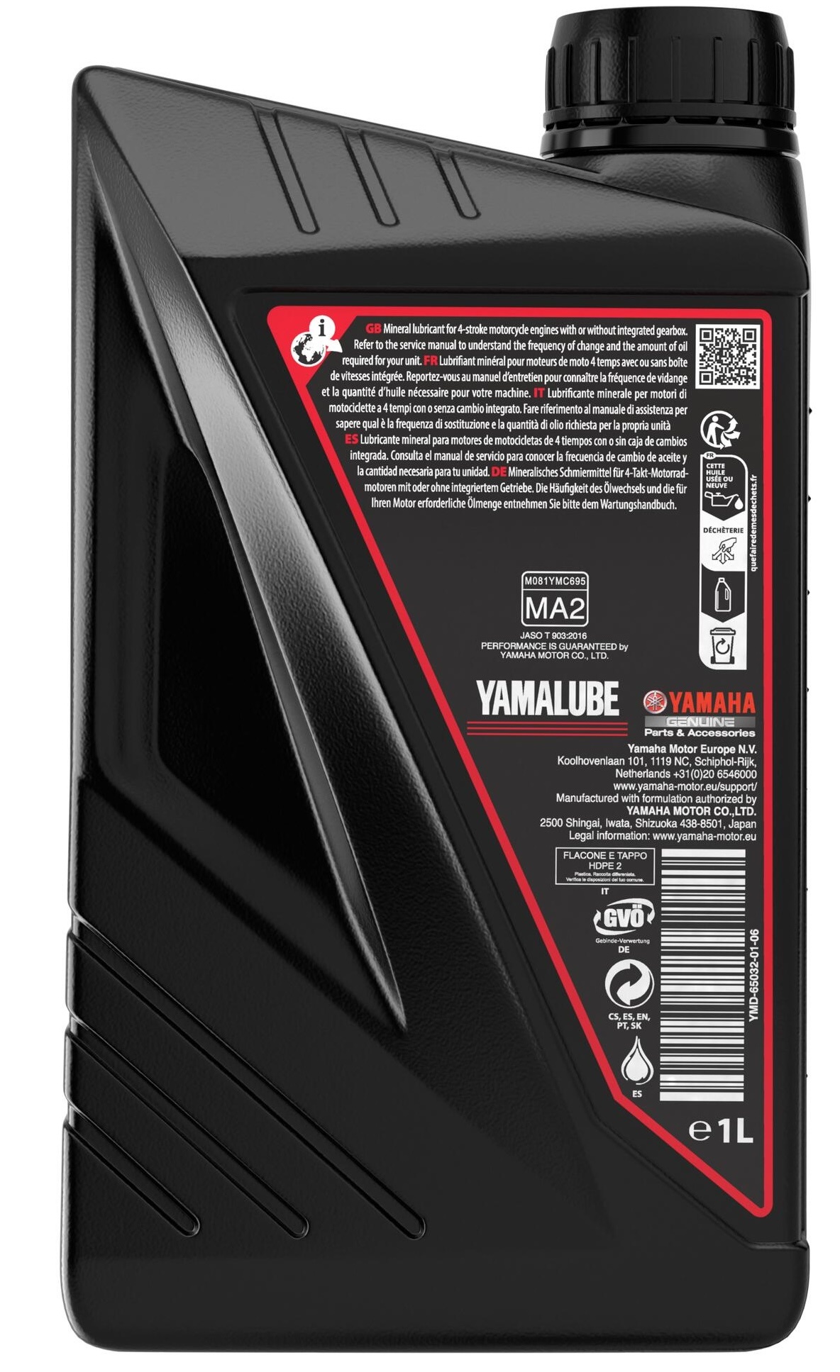 Yamalube M4 Mineral 20W-50 4-Stroke Oil Motoröl