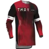 Thor Jersey Sportmode Vanish Schwarz, Rot, Weiß
