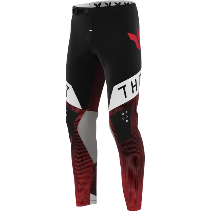 Thor Hose Sportmode Vanish Schwarz, Rot, Weiß