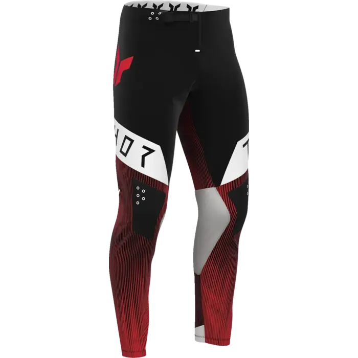 Thor Hose Sportmode Vanish Schwarz, Rot, Weiß
