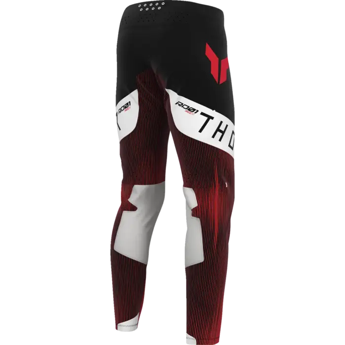Thor Hose Sportmode Vanish Schwarz, Rot, Weiß