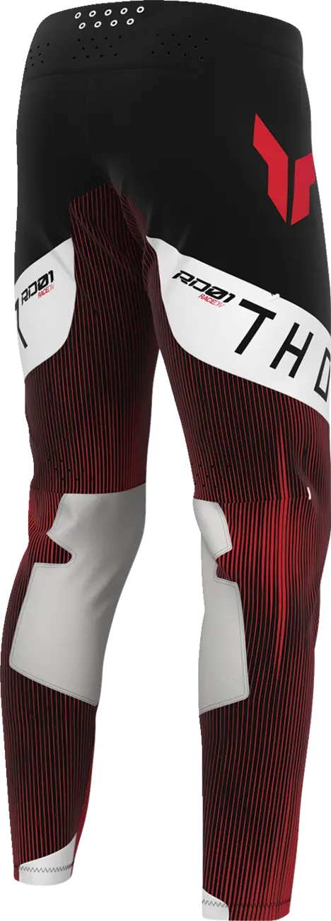 Thor Hose Sportmode Vanish Schwarz, Rot, Weiß