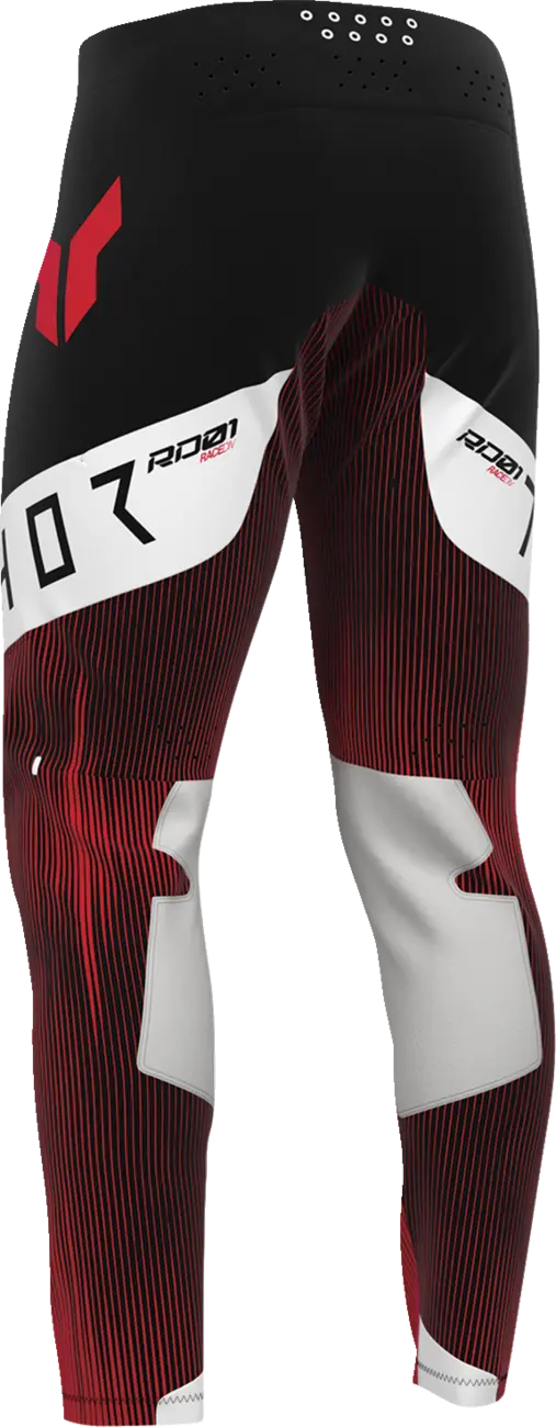 Thor Hose Sportmode Vanish Schwarz, Rot, Weiß