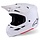 Supertech SM7 Motocross Helm Solid ECE06 weiß