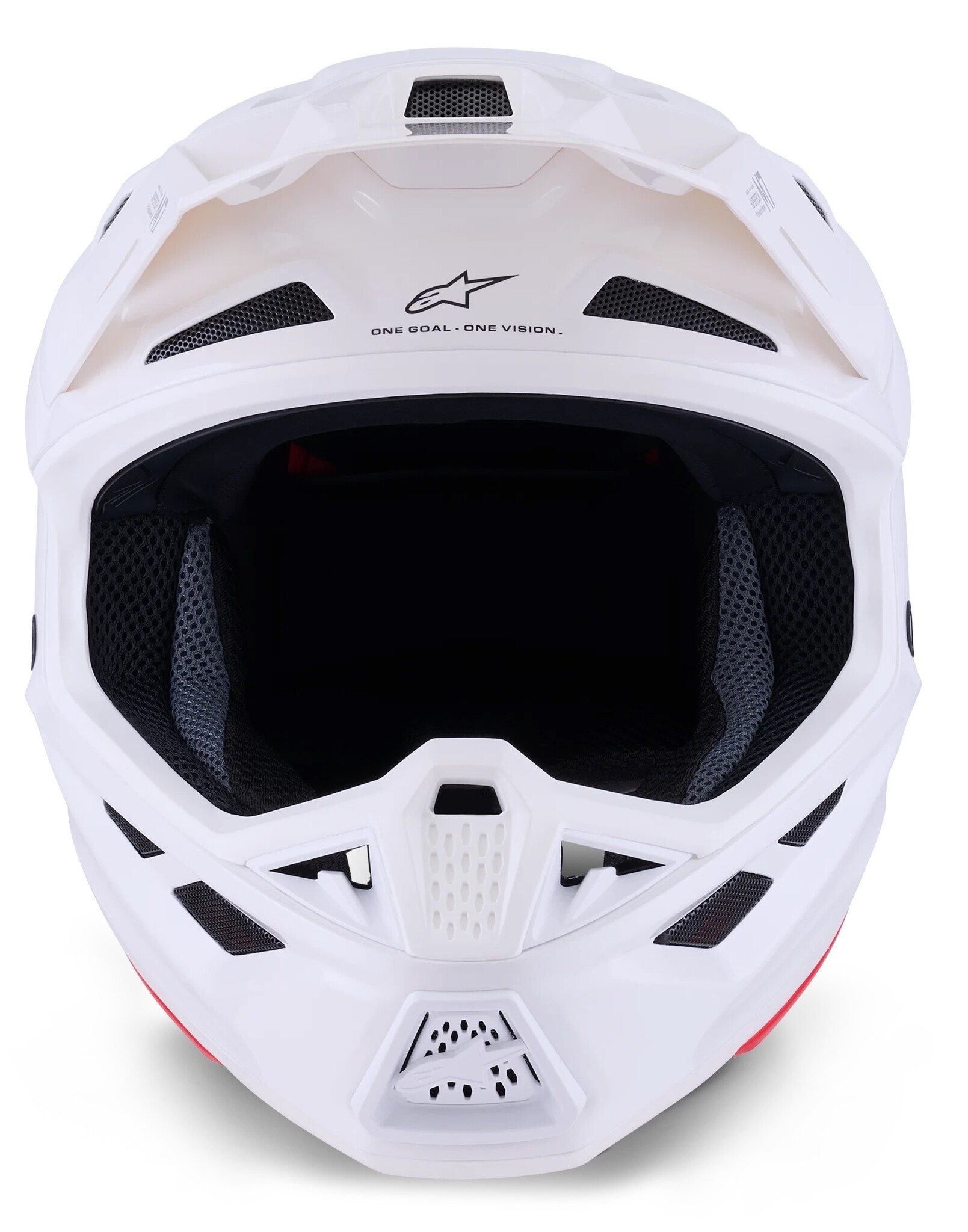 Alpinestars Supertech SM7 Motocross Helm Solid ECE06 weiß