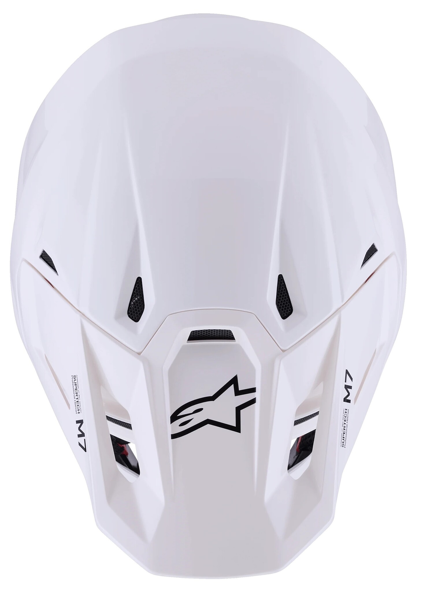 Alpinestars Supertech SM7 Motocross Helm Solid ECE06 weiß
