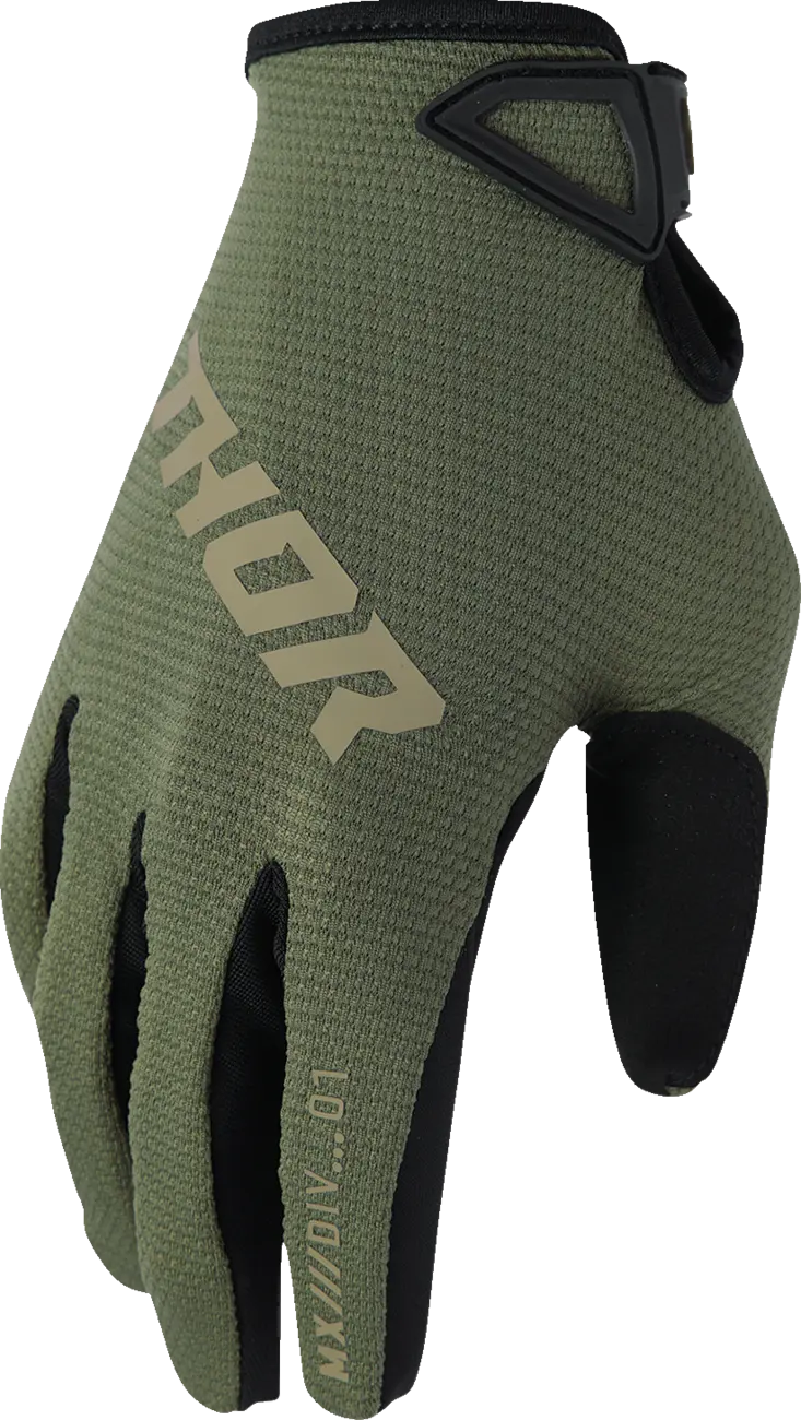 Thor Handschuhe Ridemode Static dunkelgrün