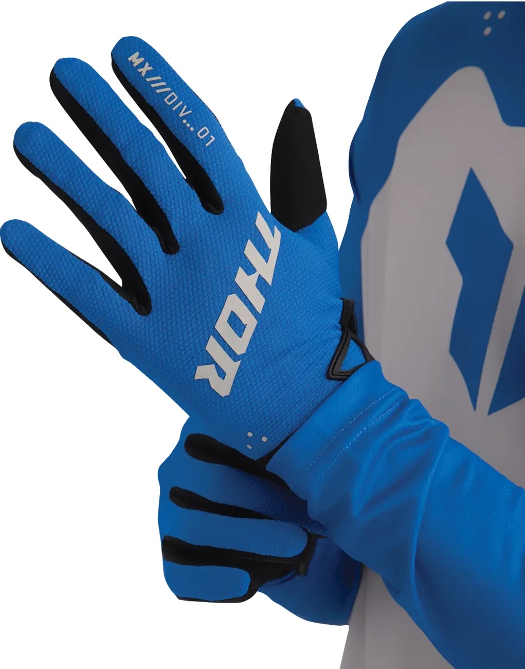 Thor Handschuhe Ridemode Static blau