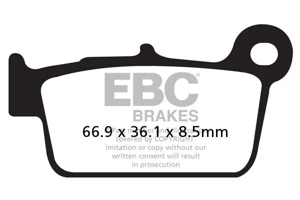 EBC Bremsbelege hinten Beta 50 alle Modelle