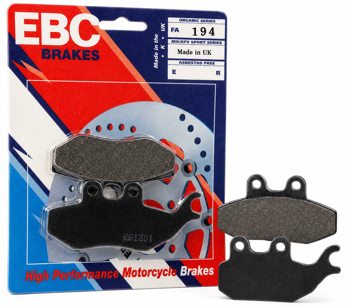 EBC Bremsbelege vorne Beta 50 Sport Track für 2 Kolben Bremsanlage
