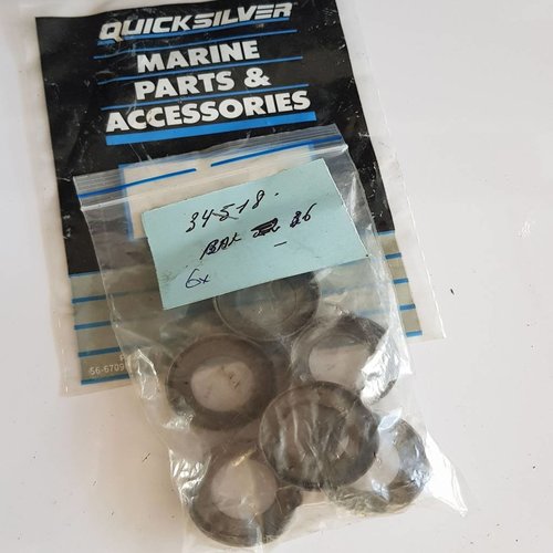 Mercury - Mercruiser 34518 Quicksilver Mercury  Valve Spring Shield