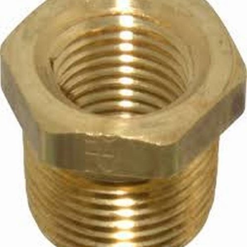 3/8" x 1/4"  buje macho-hembra de latón