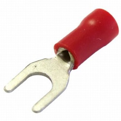 Fork cable terminal red 5.3 x M5