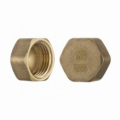 Cap stop HEX female 3/4"