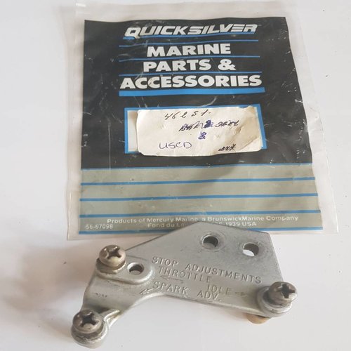Mercury - Mercruiser 46251 Quicksilver Mercury Throttle stop plate