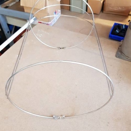 Plastimo Kotflügelhalter, einzeln, Inox 300 x 580 mm