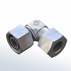 Inox Codo 90° conector ajustable de compresi—n 6mm x 6mm