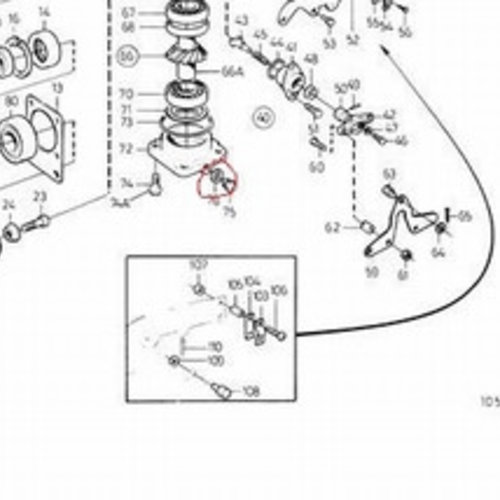 Volvo Penta Gasket Volvo Penta 947084