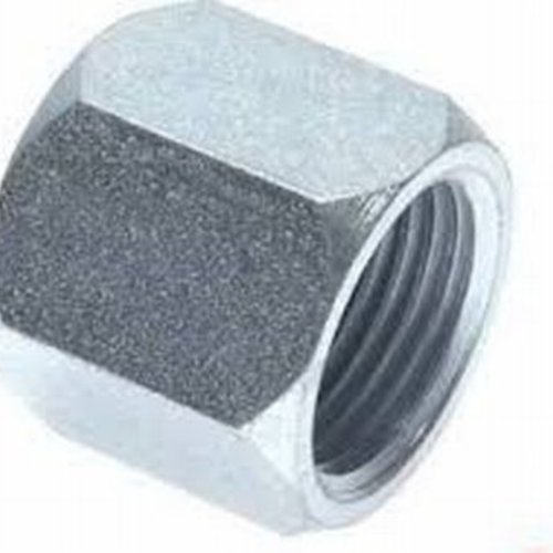 Steel end cap HEX  1/4"