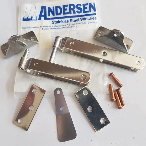 Andersen Andersen Inox gudgeon set