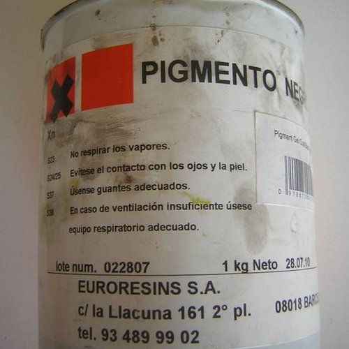 Euroresins Pasta de Pigmento Negro de Euroresins 900030563  ca. 0,75KG