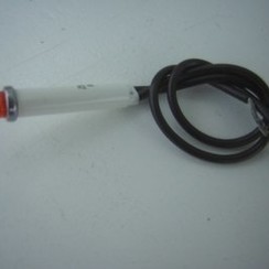 Indicador luminoso NARANJA con cable 250V 1/3W