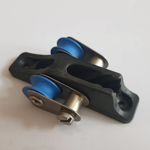 Cleat Cleat inox con polea doble 3-6mm