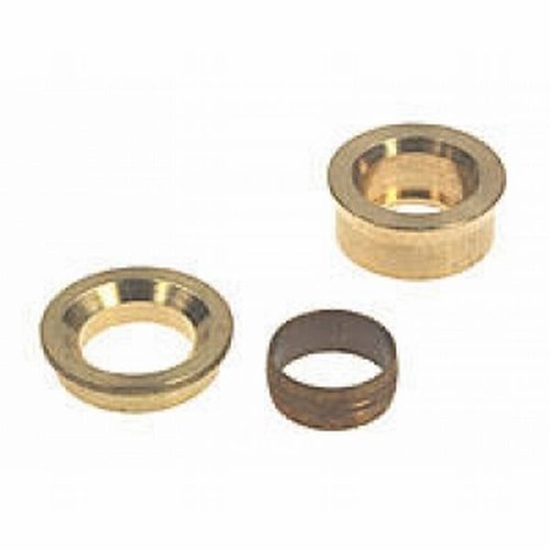 Reducing compression socket 22 mm x 15 mm brass