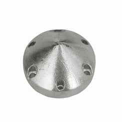 Martyr cone zinc anode  62mm x  38mm