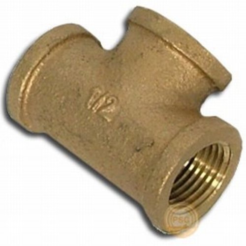 Tee female 1" brass