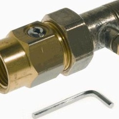 Válvula recto de 1/2 "