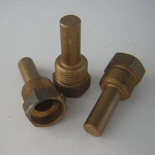 Thermostat adapter brass 1/2" x 30 x 10mm