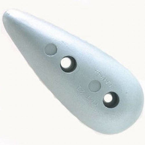 Martyer Martyr teardrop zinc anode, hole pitch 50mm