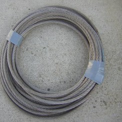 Cable de acero inoxidable de 7/19 x 12 mm. x 30 mtr.
