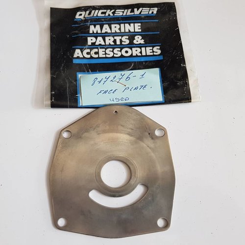 Mercury - Mercruiser 817276 1 Mercury Quicksilver Placa frontal de la bomba de agua