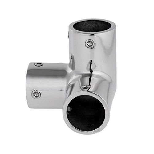 RC-Inox 3-Way corner TEE Inox handrail fitting 25mm