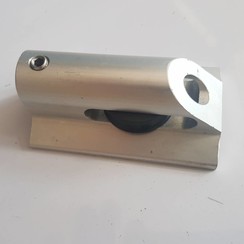 Rail pad, aluminium pulley 35mm x 8mm