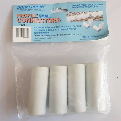 Dock Edge Dock Edge Conector Pequeña PVC Blanco (4 piezas) 1029-F