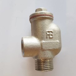 Válvula antirretorno 1/2 "Inox 90 °