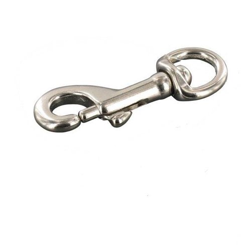 RC-BR Snap Shackle swivel musketon nickel