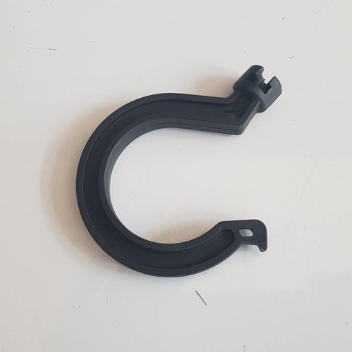 RC-Plastic Fender hook 50 mm black plastic