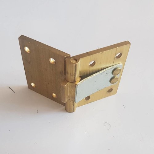 RC-BR Brass spring loaded hinge 64 x 38mm